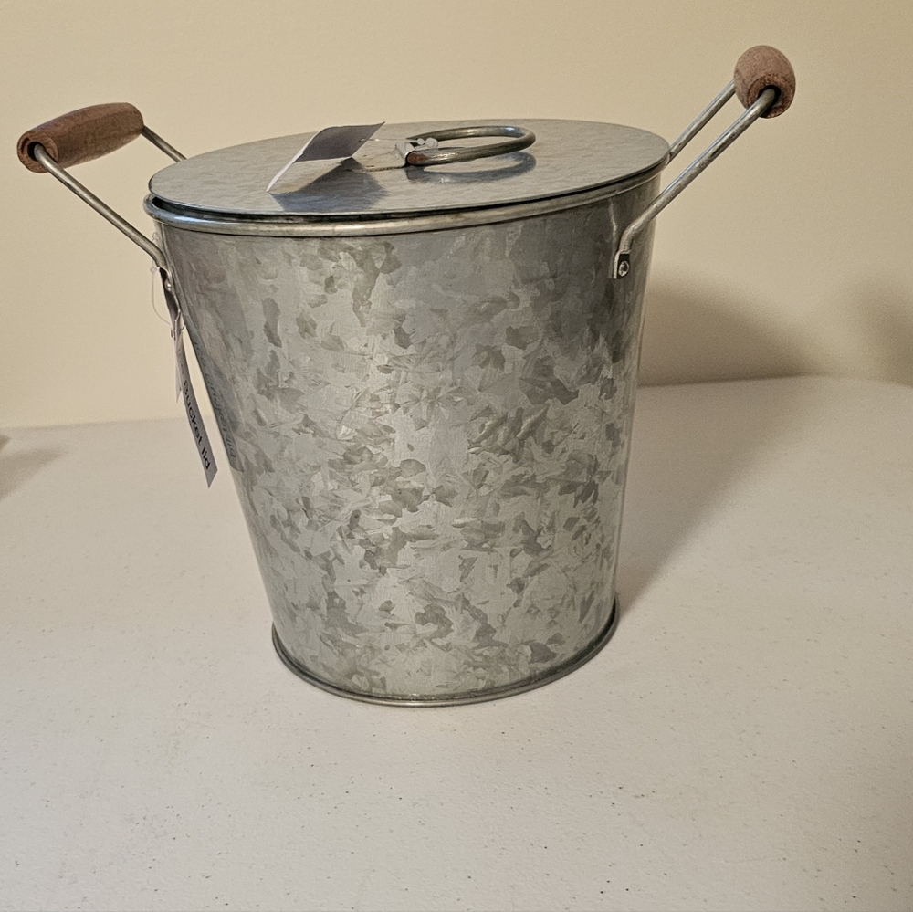 Galvanized Ice Bucket
